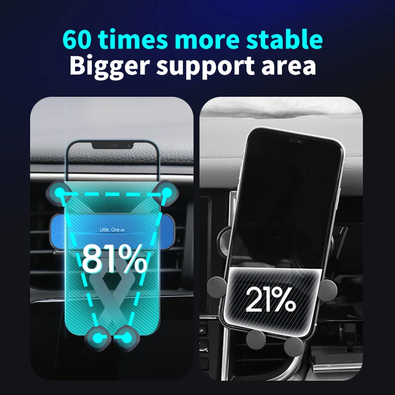 Youpin Universal Car Mount Phone Holder Stand Little One Pro Car Phone Holder автомобильный держатель для телефона Not deformed