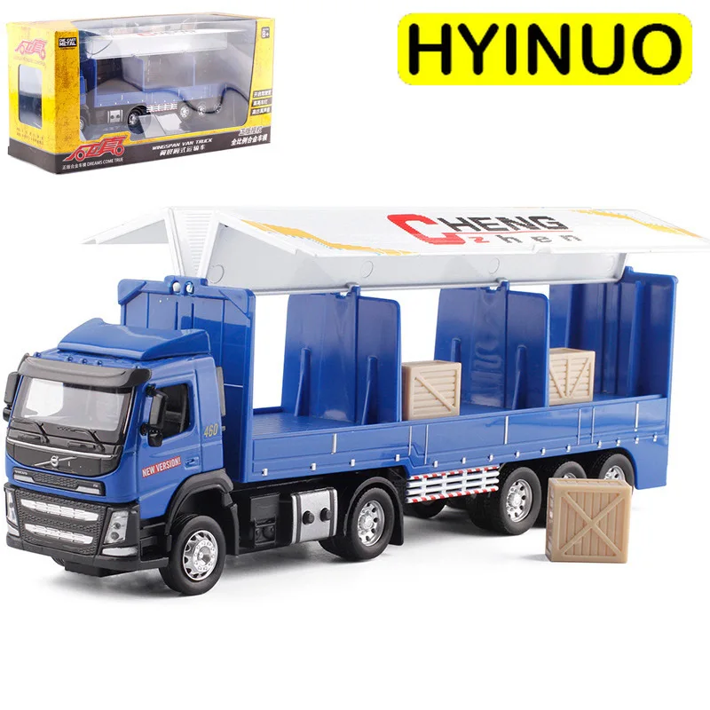 1/32 литые контейнеры из сплава с обеих сторон возможно открытие грузовика