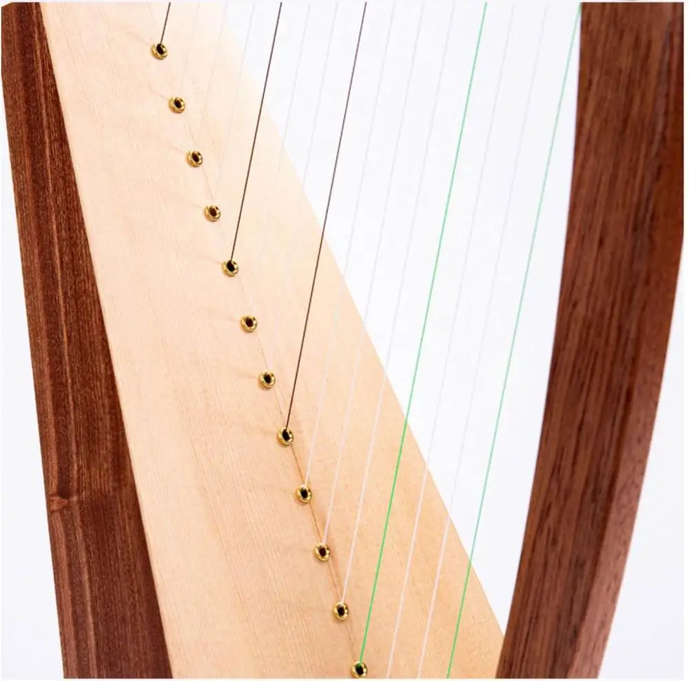 Kyle Leiya 15-string instrument Lira small harp