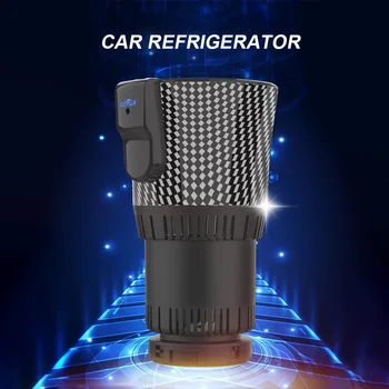 

Easy Use Drivers Large Capacity Portable Non Slip Smart Mini Universal Hot Cold Cup Insulation Adjustable Car Refrigerator Fast