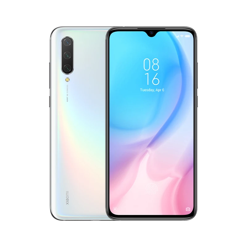 Глобальная версия Xiaomi Mi 9 Lite 6 ГБ 128 ГБ Snapdragon 710 смартфон CC9 48MP 32MP фронтальная камера 6,3" полный экран Android NFC - Цвет: White