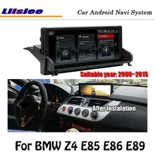 Liislee Android 8,1 2+ 32G для BMW Z4 E85 E86 E89 2009~ стерео автомобильный экран Carplay Wifi gps Navi карта навигации мультимедиа