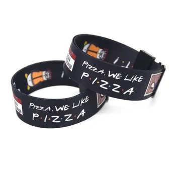 

20pcs/lot TV Show Friend Wristband Adjustable Ribbon Wristbands 3D Cartoon Hand Strap Leisure Sport Hip Hop Accessories KB2291