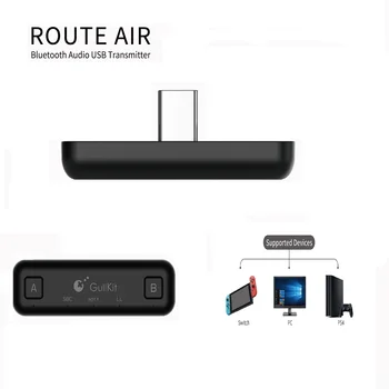 

NS07 Route Air Bluetooth Wireless Audio Adapter or Type-C Transmitter for the Nintendo Switch/Switch Lite/PS4/PC Gadgets