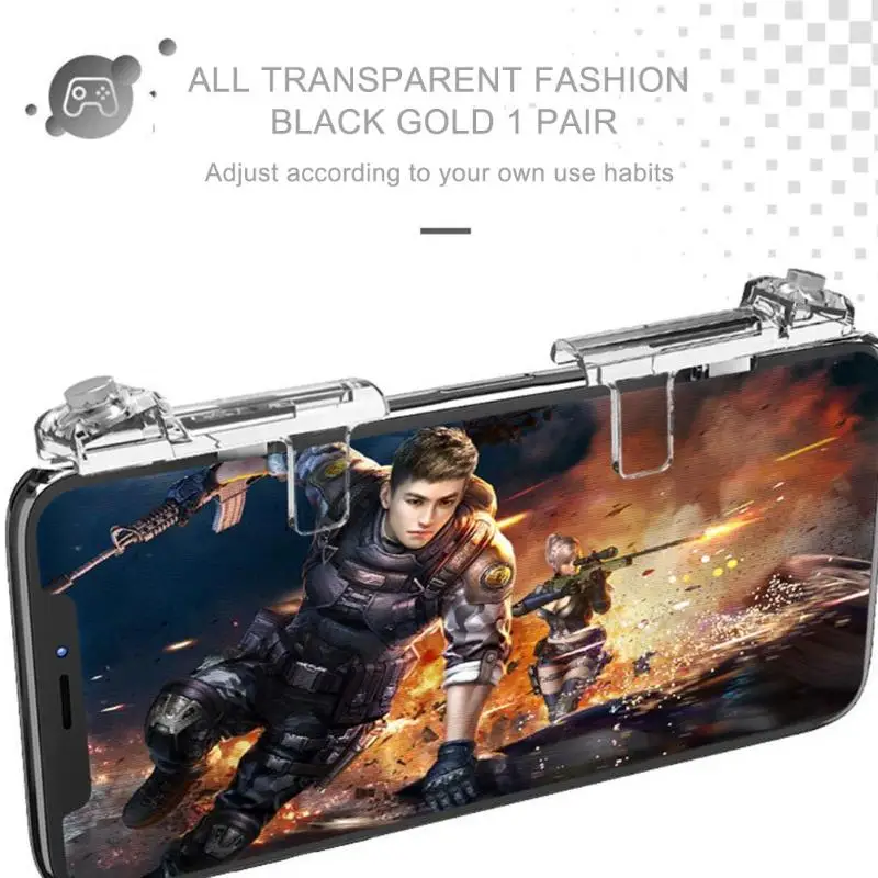 Геймпад для телефона пусковая кнопка огня прицела L1R1 контроллер стрельбы 2