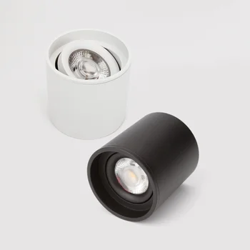 

Surface Mounted Dimmable LED Downlights 7W/10W/12W LED Ceiling Spot Lights AC85~265V Background Ceiling Lamps Indoor Lighting