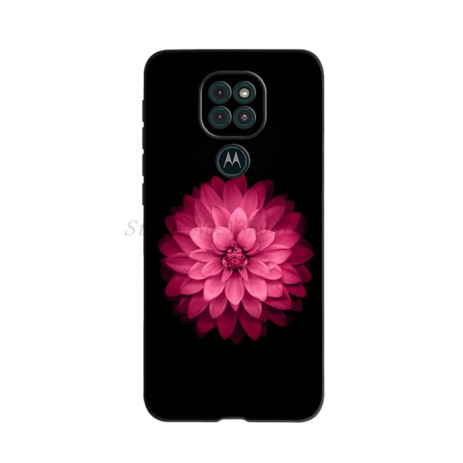 Floral Printed Soft Silicone Phone Cover