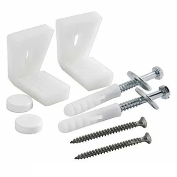 

Bathroom Angled Floor Wc Toilet Pan Bidet Or Semi Pedestal Fixing Kit Bolts