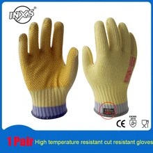 Устойчивые к порезам перчатки с высокой термостойкостью на 100 градусов, противоскользящие механические защитные перчатки