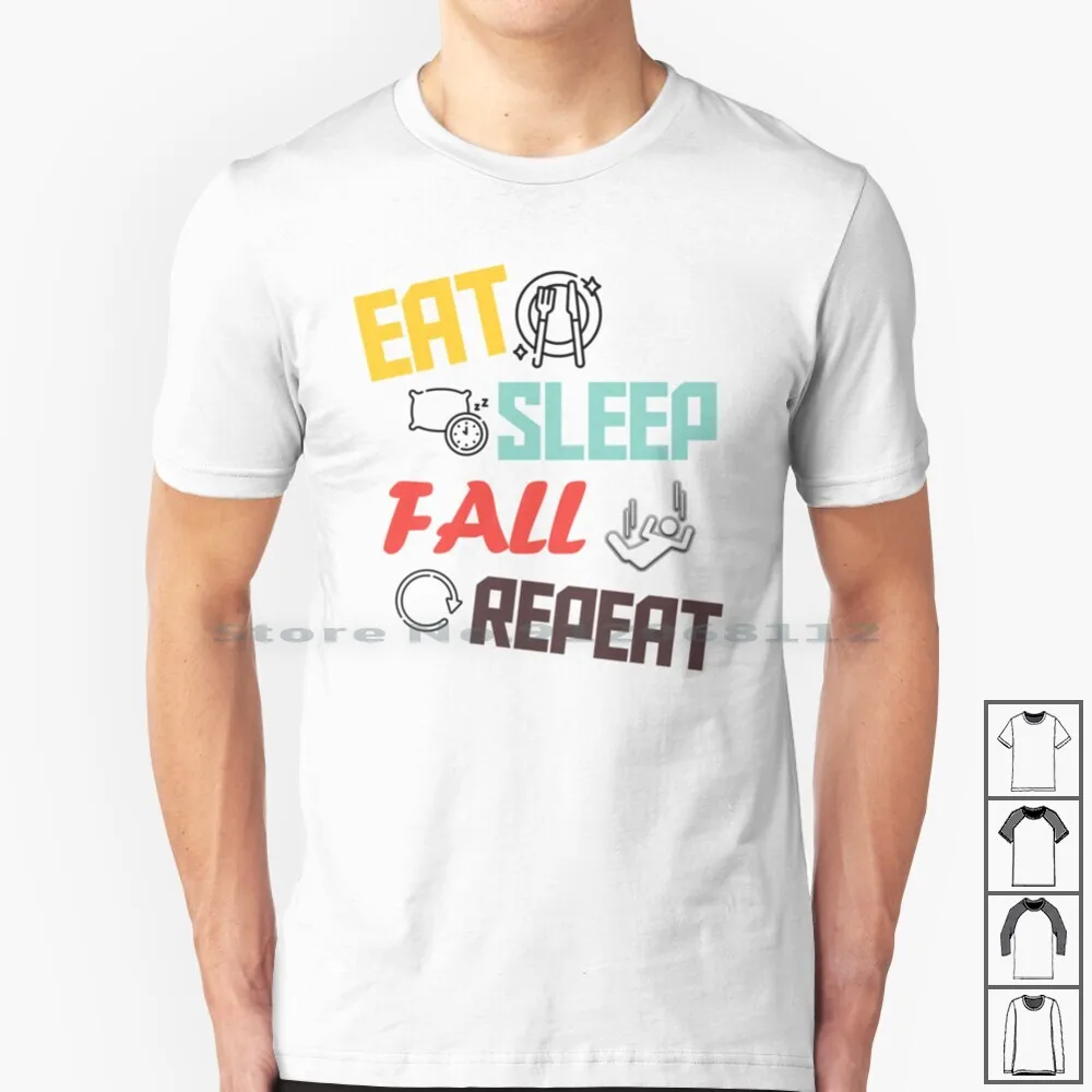 Fall Guy Funny Quote T Shirt 100% Cotone Knockout Ultimate Knockout Ultimate Knockout Game Ultimate Knockout Logo Ultimate Ultimate