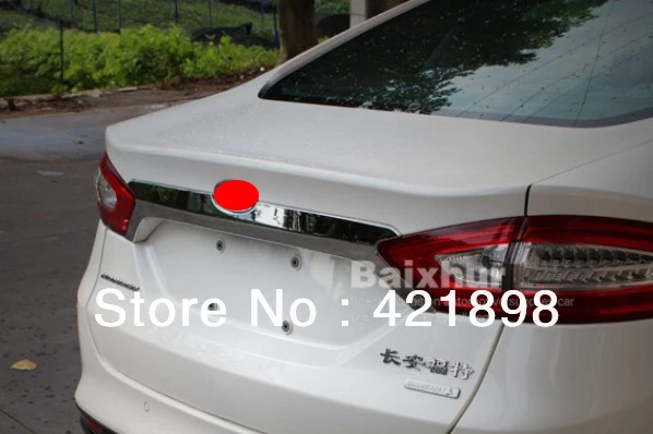 Для Ford Mondeo Fusion 2013 ABS хром задняя дверь крышка багажника отделка наружные молдинг наклейки