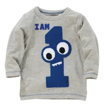 Детская футболка детская футболка в западном стиле футболка с длинными рукавами и вышивкой для мальчиков