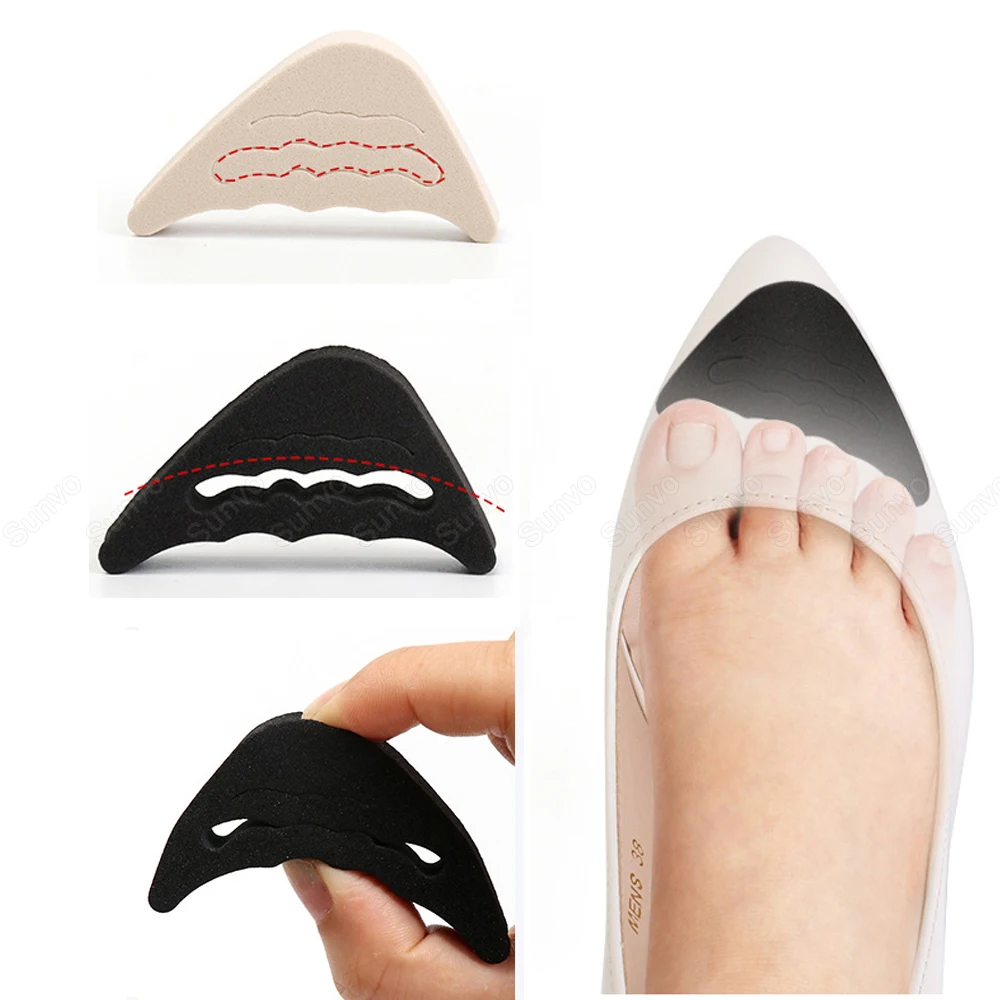 Sunvo Forefoot Inserts Pads for Women Shoes Filler High Heels Toe Plug Protector Anti-Pain Insoles for Foot Shoe Cushion Pad