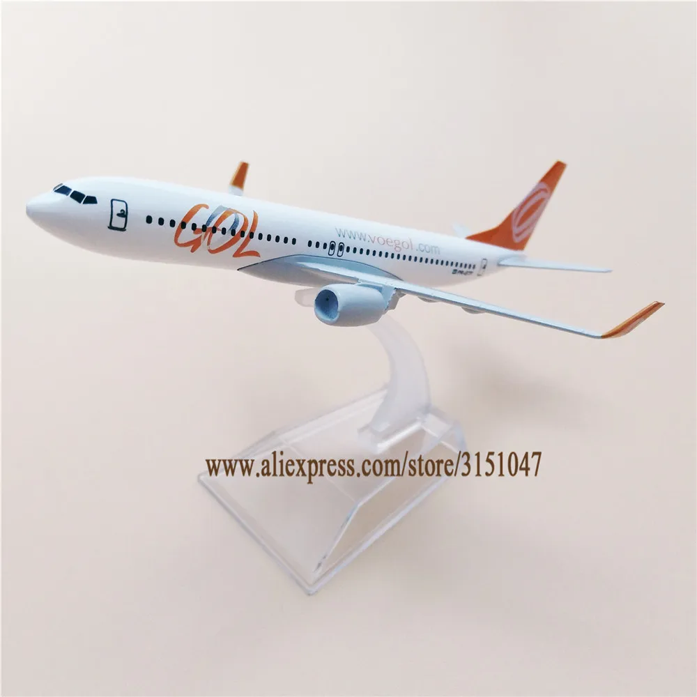 Легированный Металл Air Brazil Gol B737 Airlines модель самолета Voegol Boeing 737 Airways подставка для