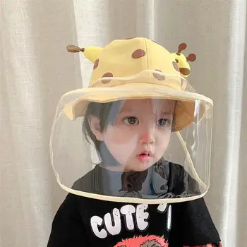 

Cap Hat Protective Anti-Spray Kids Headdress Travel Hat Face Shield Cap Outdoor Hat