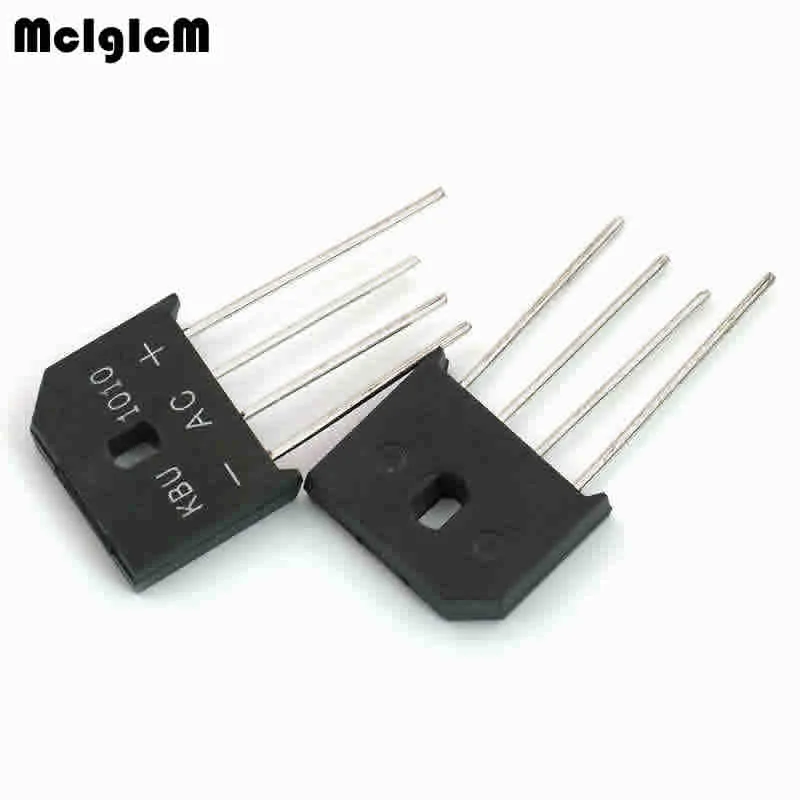 MCIGICM 5 шт. 10 А 1000 В диодный мостовой выпрямитель kbu1010|bridge rectifier|diode bridge rectifierdiode |