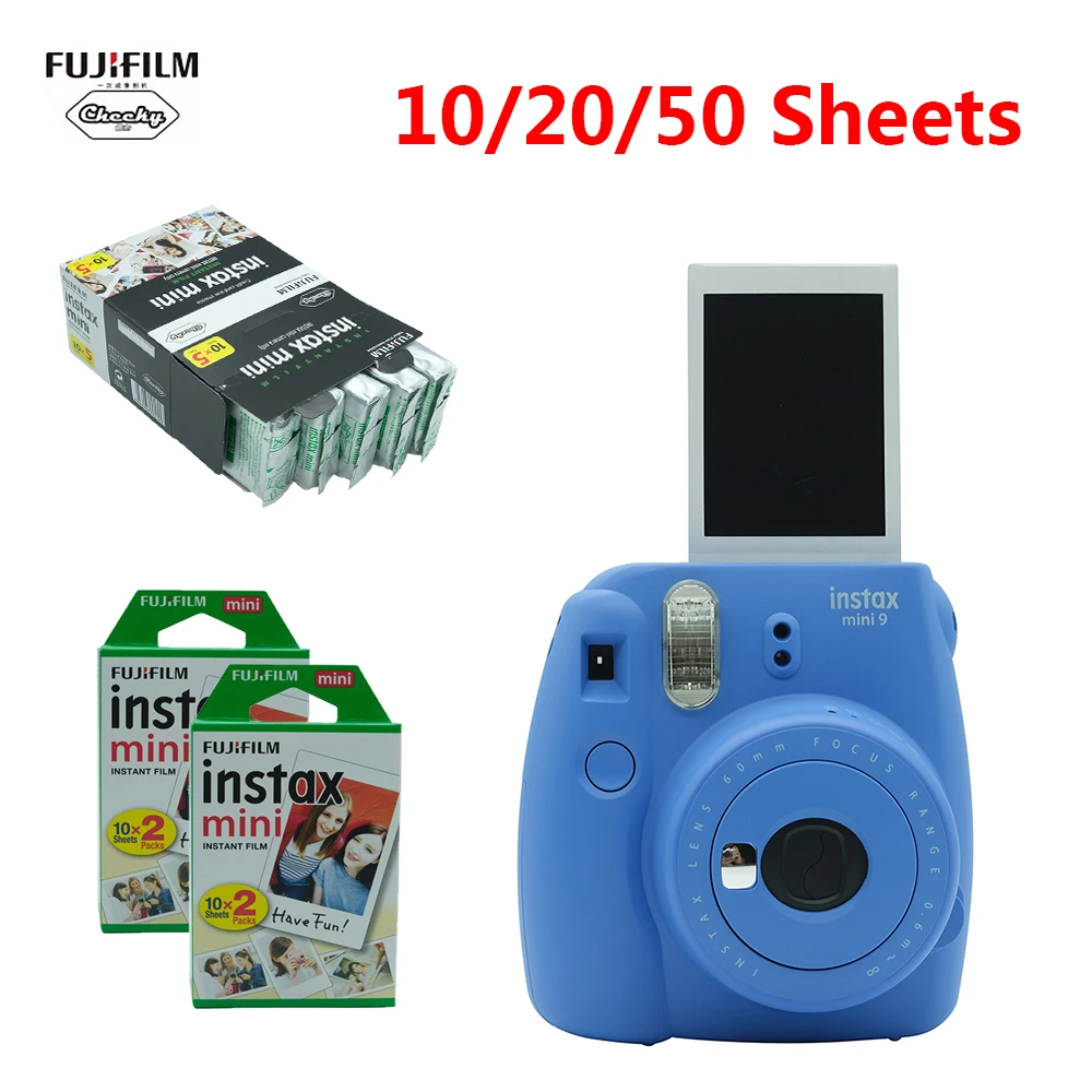 Мгновенная фотопленка Fujifilm INSTAX Mini 9 Подарочный комплект новинка 5 цветов