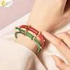 CSJA Red Thread String Bracelets on Hand Lucky Bracelet Femme 2022 Braided Rope Stainless Steel Adjustable Jewelry Bijoux G434 ► Photo 2/6