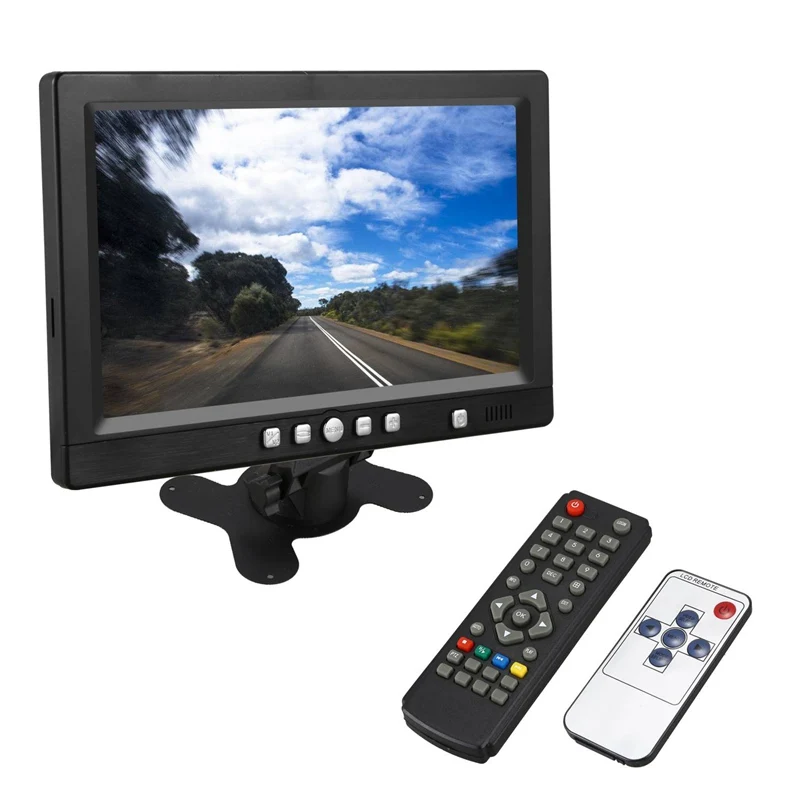 Вождения Регистраторы 4CH машинный Мобильный DVR Регистраторы+ 4 ИК светильник видение Камера+ кабель USB+ 7 дюймов ЖК-дисплей Экран набор