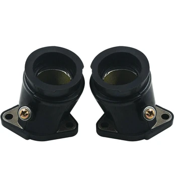 

2Pcs Carburetor Intake Manifold Boot Joint Adapter Interface for Honda Rebel CA CMX 250 C CMX250 CA250