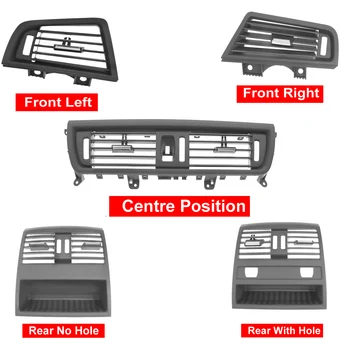 

LH/RH/Rear Center Console Air Vent Cover for BMW 520D Vent Fresh Air Outlet Vents Grille for BMW 530d F10 F18 525d 535d 5 Series