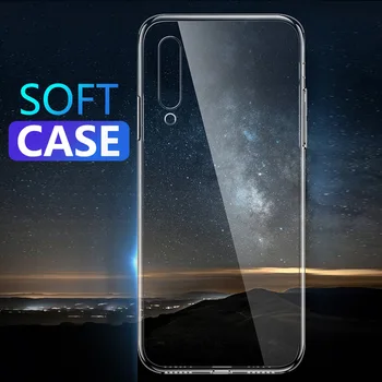 

500PCS Transparent Protective Case For Xiaomi Mi 9T CC9 9 SE 8 Lite 6 A2 A1 F1 Max 2 Mix 3 2S Ultra Thin Soft TPU Silicone Cover