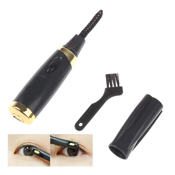 

Mini USB Rechargeable Electric Heated Eyelash Curler Long-Lasting Electric Ironing Eyelash Curler Makeup Curling For Beauty Gift