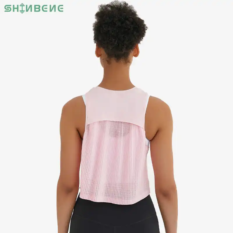 high neck yoga top