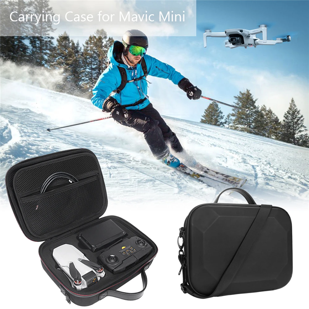 Hot Sale QBU Waterproof Portable Case for DJI Mavic Mini Drone Accessories Shockproof Protective Carrying Case Storage Bag 