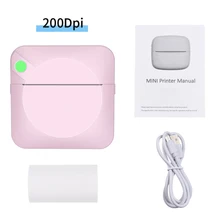 Aliexpress - 200DPI Mini Pocket Photo Printer Wireless BT Connection Portable Thermal Printing Machine For Picture Lable DIY Handcraft List