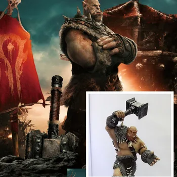 

World-Of-Warcraft Devil Ogrem Hammer Of Destruction Hand Do Plastic Model Simulation Figure Collectible Figurines ChristmasItems