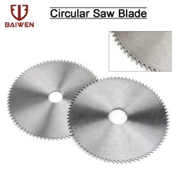 Lame de scie circulaire, disque de coupe en acier Ultra fin pour le travail du bois, alésage 16/20mm, 110mm 
