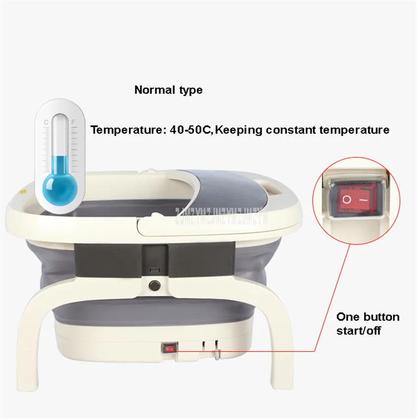 Автоматический Электрический массажер для ног спа-ванна с вибрацией, Электрический кислородный пузырьковый Массажер для снятия давления