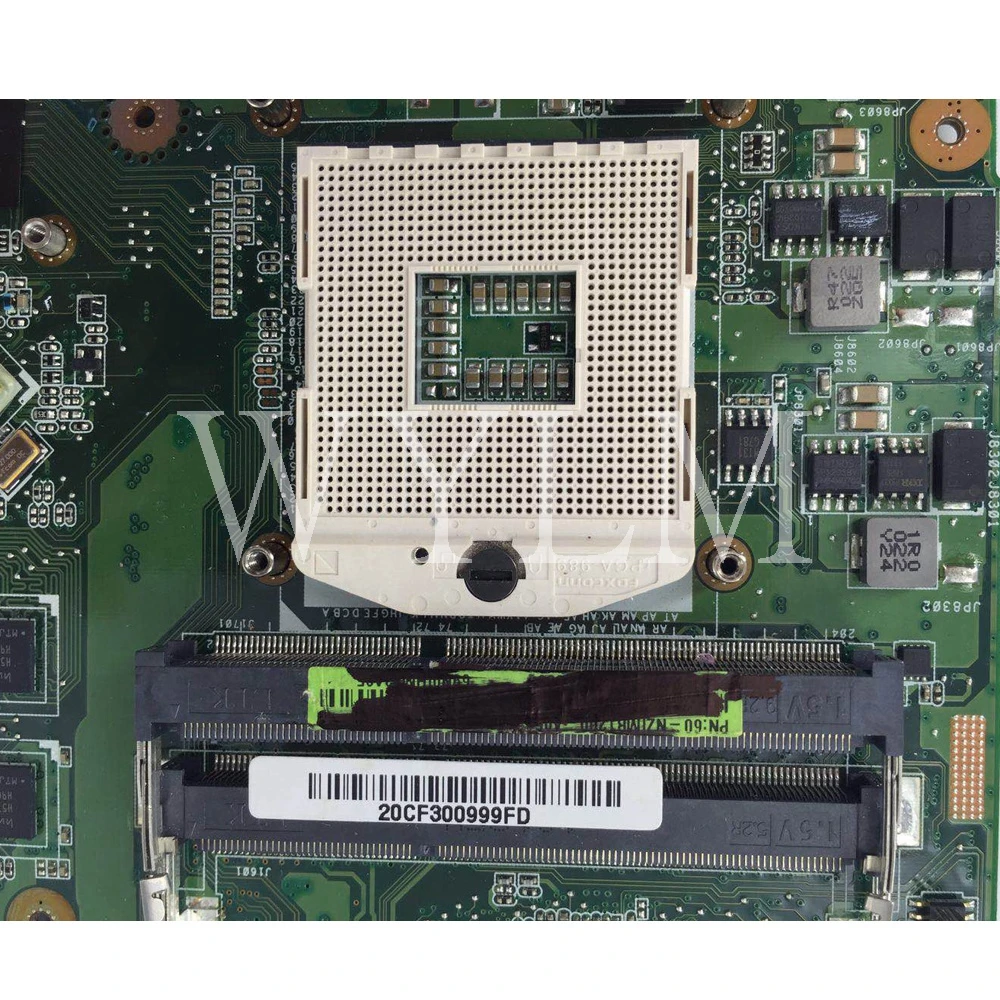 Материнская плата для ноутбука K52JC GT310M 1 ГБ N11M GE2 S A1 Asus A52J X52J K52J A52JC 100%
