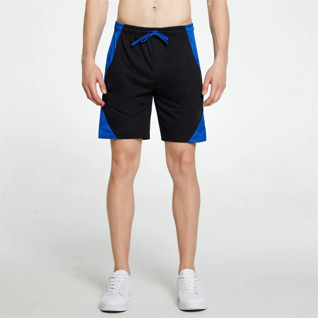 FANSHONN Mens Cotton Casual Shorts 3//4 Jogger Capri Pants Print Drawstring Breathable Short Pants with Elastic Waist