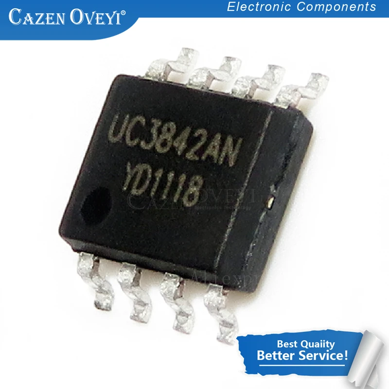 10 шт./лот UC3842A UC3842 3842B UC3842B 3842 SOP-8 новое качество очень хорошая работа 100% микросхемы