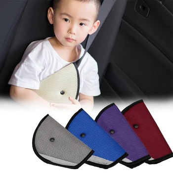 

LEEPEE Car Safety Belt Adjust Device Baby Child Protector Covers Shoulder Triangle Safety Seat Belt Adjuster Pad