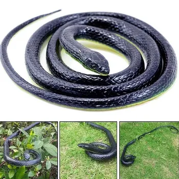 

Simulation Rubber Soft Snake Prank Joke Funny Toy Garden Props Antistress Horror Fake Snake Kid's Gift
