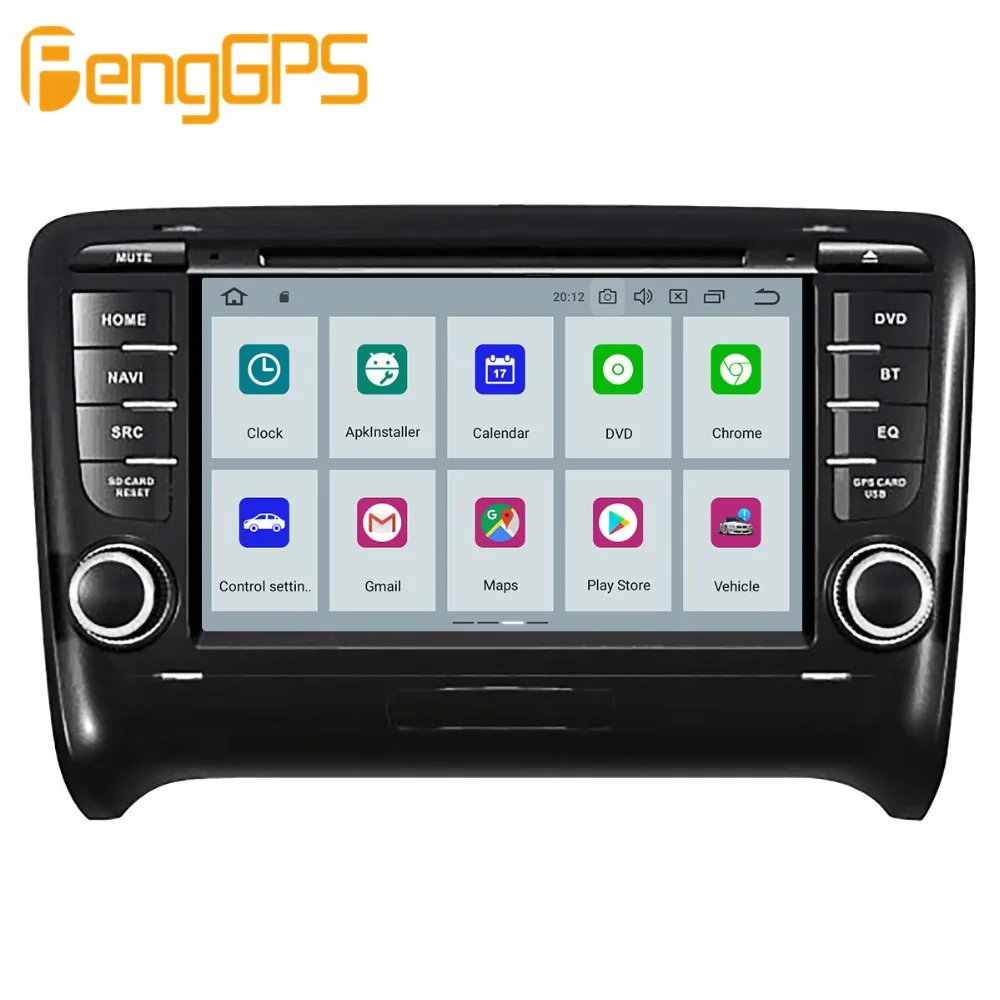 Excellent Android 9.0 4+64GB px5 Built-in DSP Car multimedia DVD Player GPS Radio For Audi TT MK2 8J 2006-2012GPS Navigation stereo Video 9 Excellent Android 9.0 4+64GB px5 Built-in DSP Car multimedia DVD Player GPS Radio For Audi TT MK2 8J 2006-2012GPS Navigation stereo Video 9
