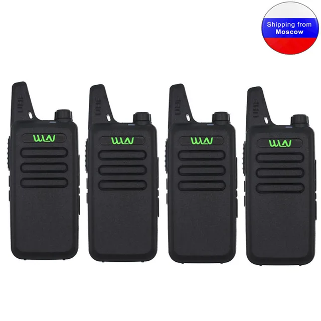 WLN KD-C1 미니 휴대용 라디오 다용도로 활용 가능한 UHF 무전기