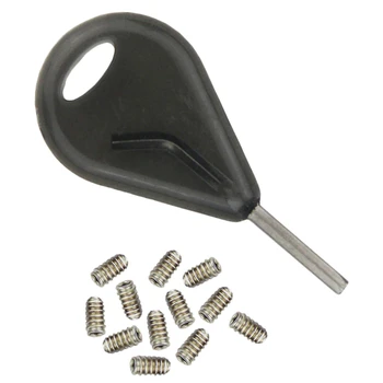 

100 Pcs Fcs Fin Plug Screw Replace Screw Fcs Fin Box With Fin Key