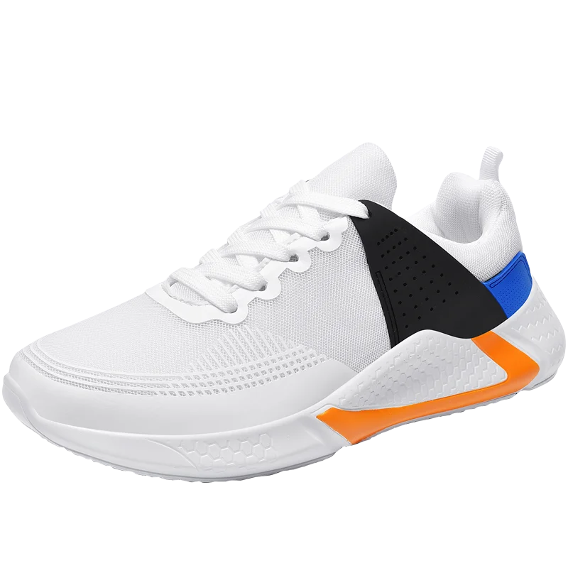 

MOOREGOOD New Mesh Men Casual Shoes Lac-up Men Shoes Lightweight Comfortable Breathable Walking Sneakers Outdoor shoes men