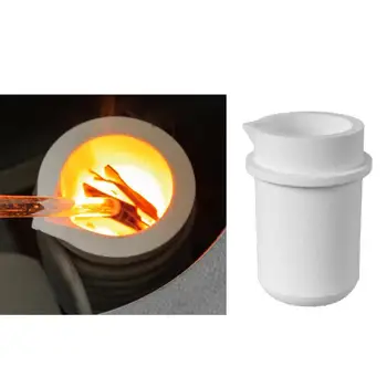 

Quartz Silica Melting Crucible Bowl Cup Frunace Jewelry Gold Silver Casting