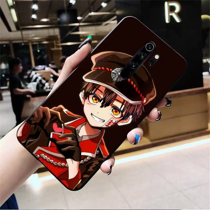 Toilet Bound Hanako kun Yugi Coque Shell Phone Case for Redmi Note 9 8 8T 8A 7 6 6A Go Pro Max Redmi 9 K20 xiaomi leather case chain Cases For Xiaomi