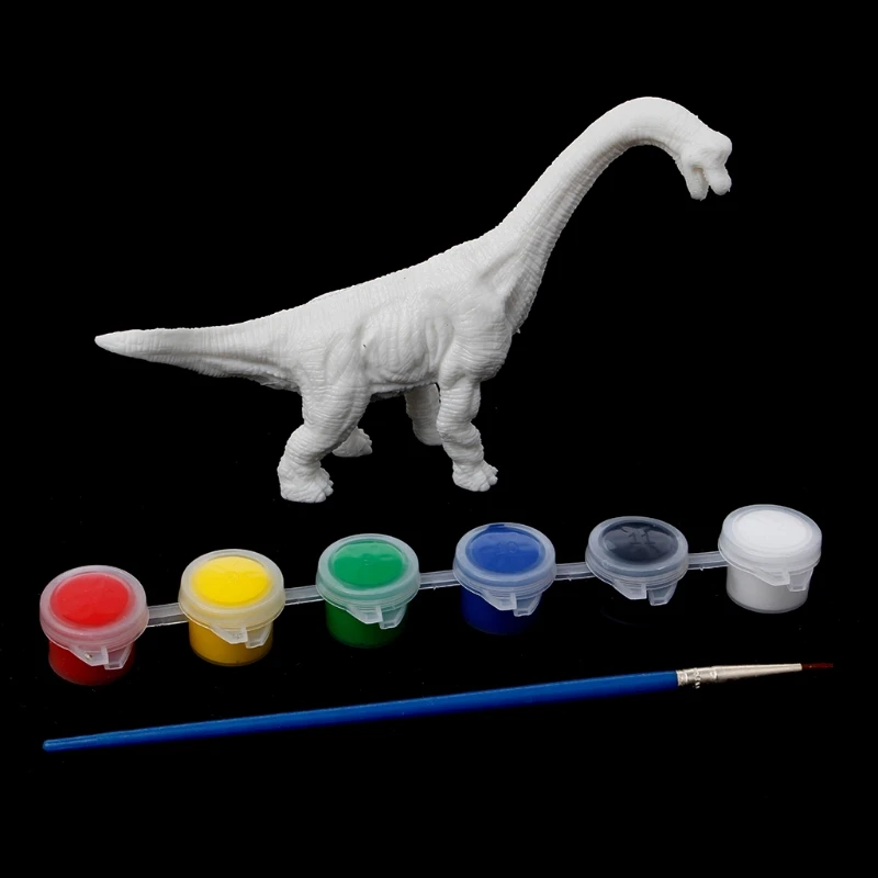 DIY раскраска картина Животное Динозавр Модель Рисунок граффити Дети Детские игрушки - Цвет: 6