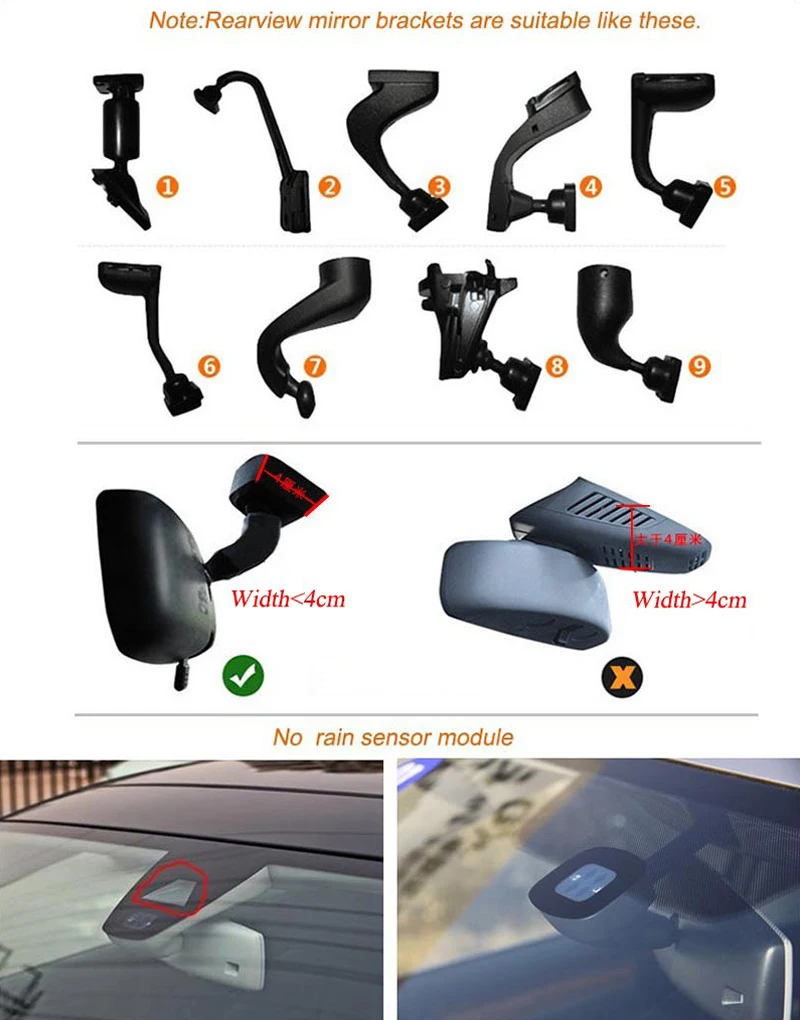 carro wifi dvr condução gravador de vídeo