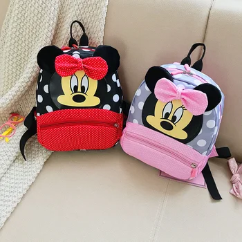 

2019 Mickey&Minnie Children Backpacks kindergarten Schoolbag Kids Backpack Children School Bags Baby Girls Boys Backpacks