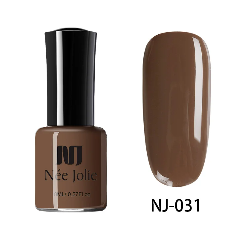 NEE JOLIE 8 мл Лак для ногтей чистая серия лак для ногтей Блестящий зеркальный матовый эффект лак для ногтей 66 цветов - Цвет: NJP-031
