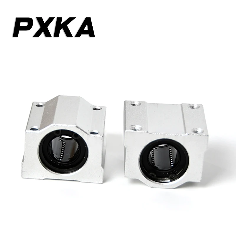 Free Shipping high quality Straight SC Box Slider Bearing SCS6 8 10 12 13 16 20 25 30 35 40 50 60UU afbeelding