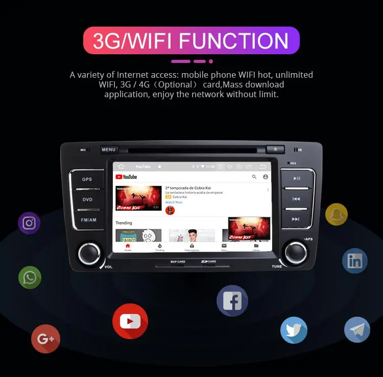 Flash Deal Besina 8 Inch Android 9.0 Car DVD Player For Skoda Octavia 2012 2013 A 5 A5 Yeti Fabia GPS Radio 4G+32G Multimedia Octa Cores 5